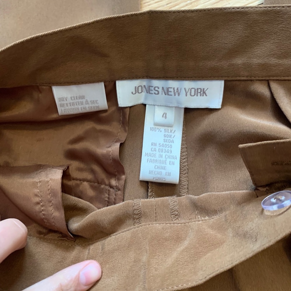 Silk Jones New York free people minimal pants